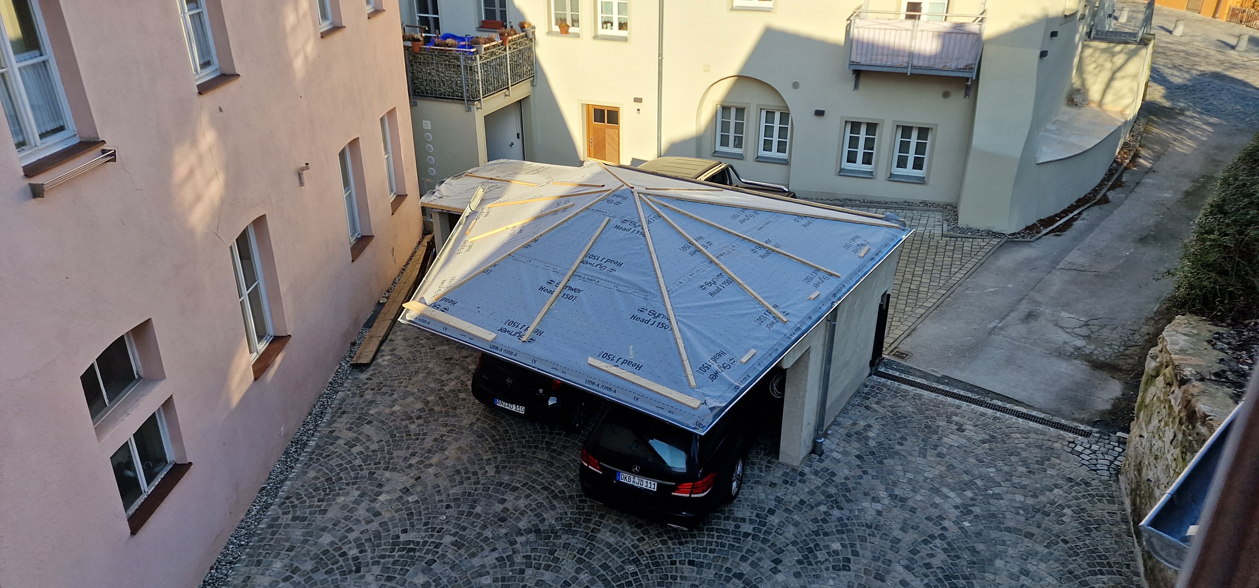 Doppelstehfalz - Titanzink Image