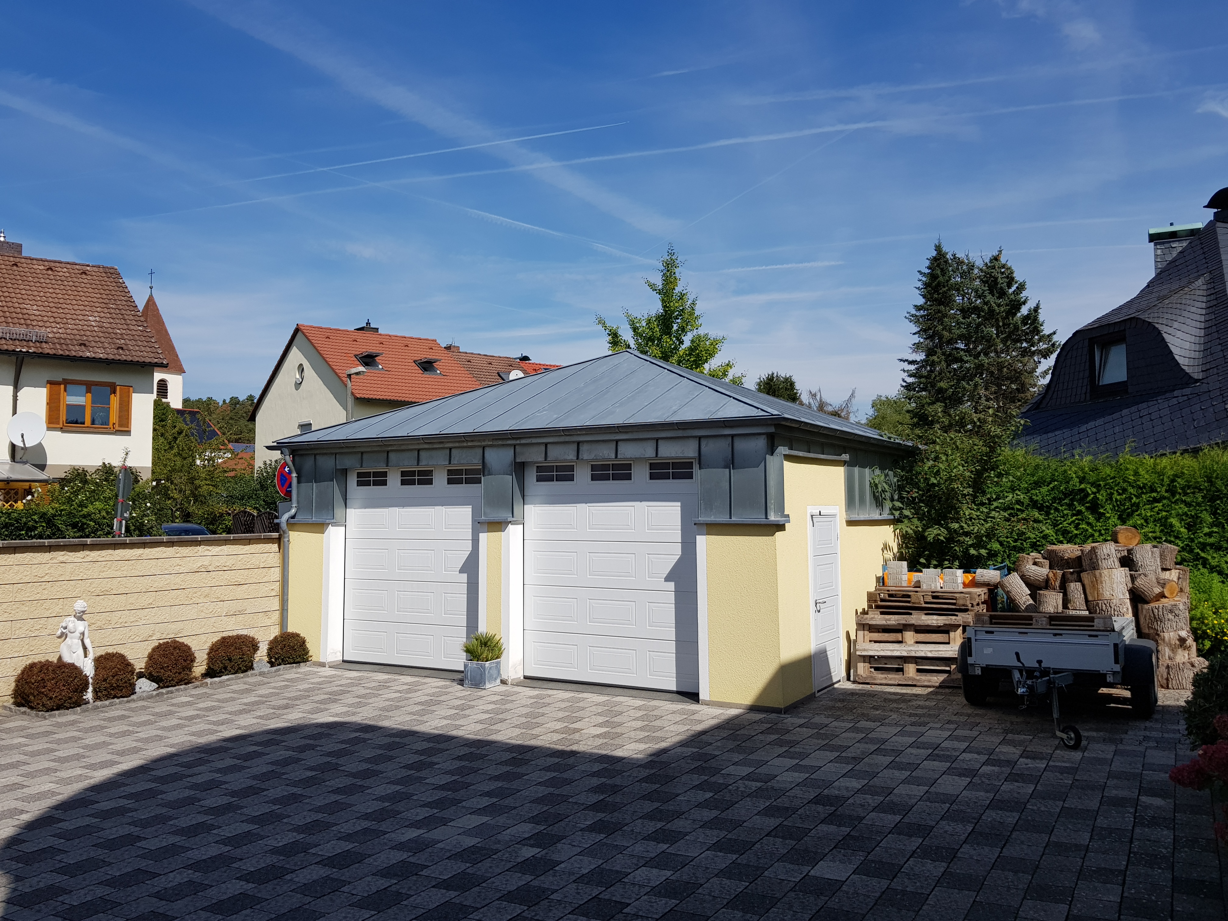 Doppelstehfalz - Titanzink Image