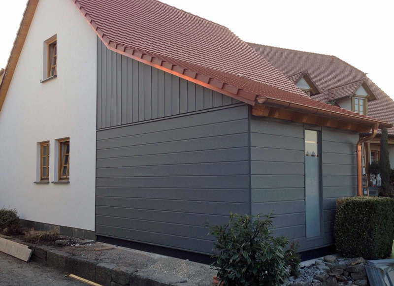 PREFA - Aluminium Sidings | waage- & senkrecht Image