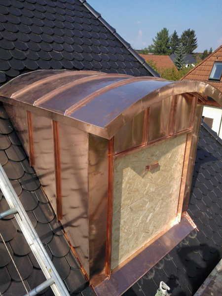 Gaubenverkleidung - Kupfer Image
